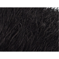 Feather fringes DSI black