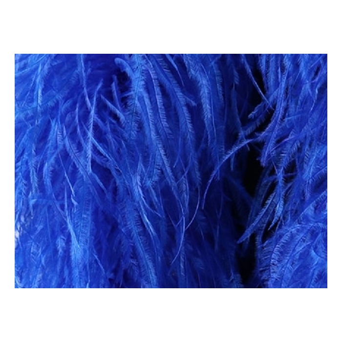 Feather fringes DSI ocean blue