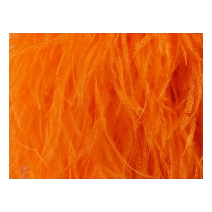 Feather fringes DSI tangerine