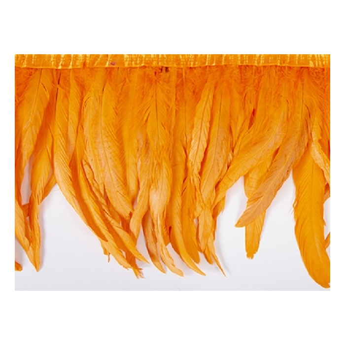 Coque Feathers DSI tangerine