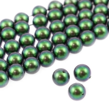 SWAROVSKI 5810 scarabeus green pearl 6mm