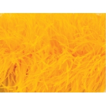 FEATHER FRINGES CHR saffron 0,8m