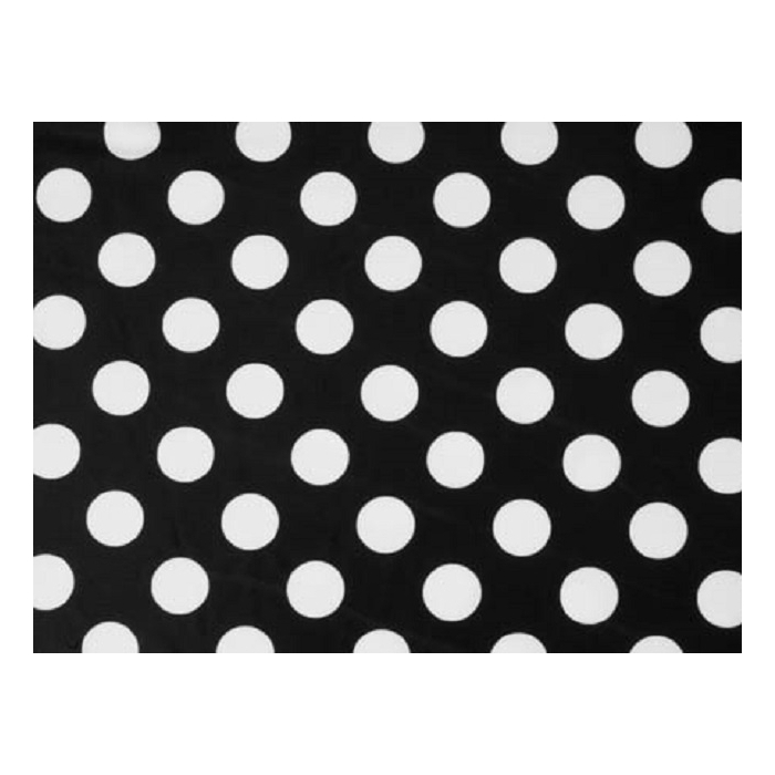 POLKA DOT LYCRA WHITE-BLACK (kopia)