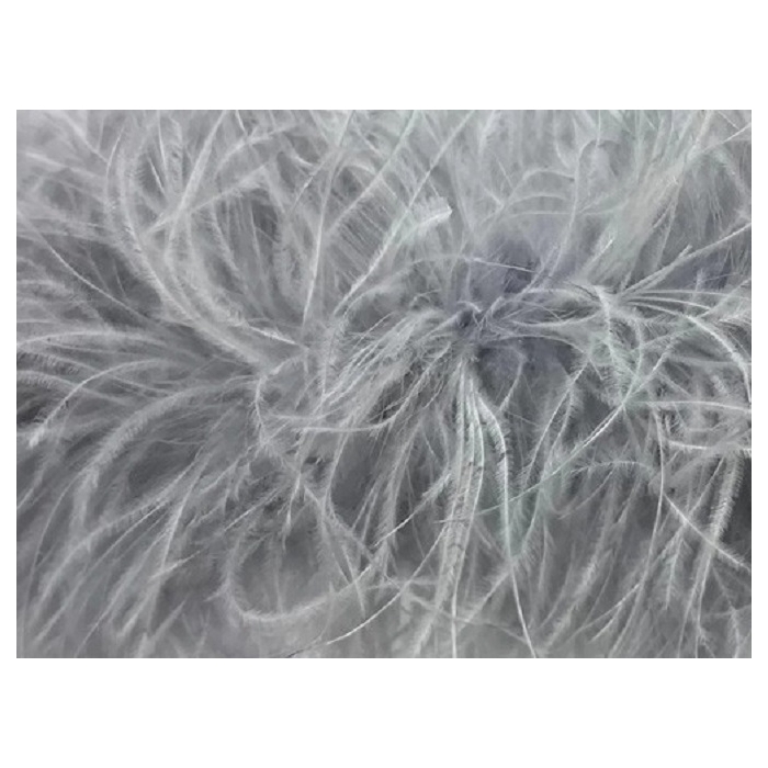 Feather Boa light grey