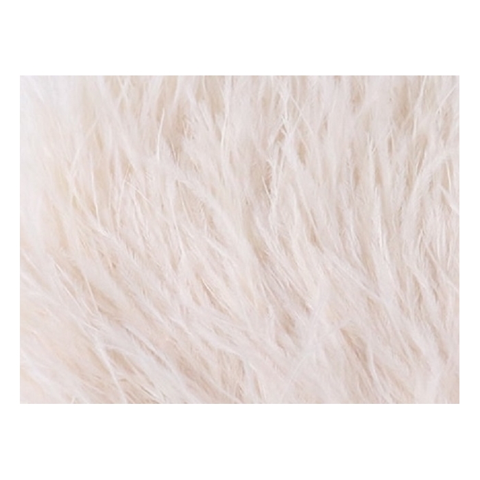 Feather boa ivory