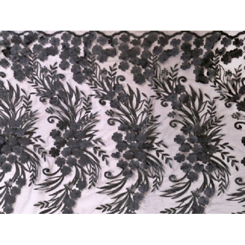 TASMIN EMBROIDERED NET white (kopia)