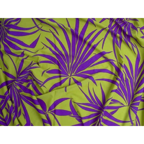 TROPICAL LYCRA cocoa-turkus (kopia)