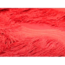 SCALLOPED ALL OVER FRINGE NET blue (kopia)