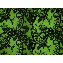 ALLURE FLOCK VELVET turkus-black (kopia)