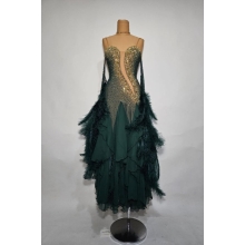 Ballroom dress Julia FOREST GREEN