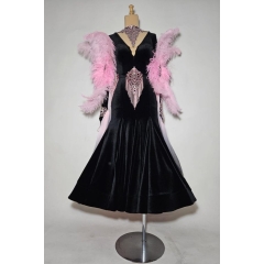 Ballroom dress BLACK/ROSE