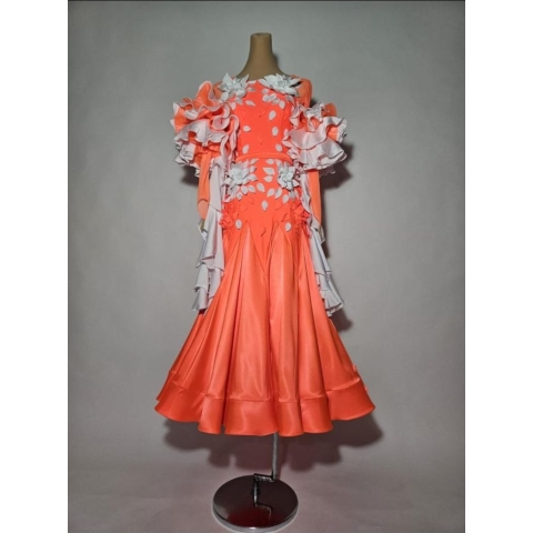 Ballroom dress FLAMERED