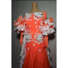 Ballroom dress FLAMERED