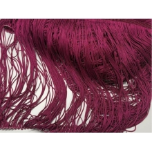 FRINGES DOUBLE LOOPED STRETCH wine