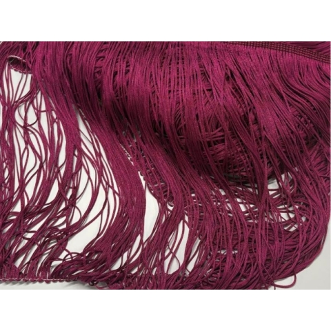 FRINGES DOUBLE LOOPED STRETCH wine