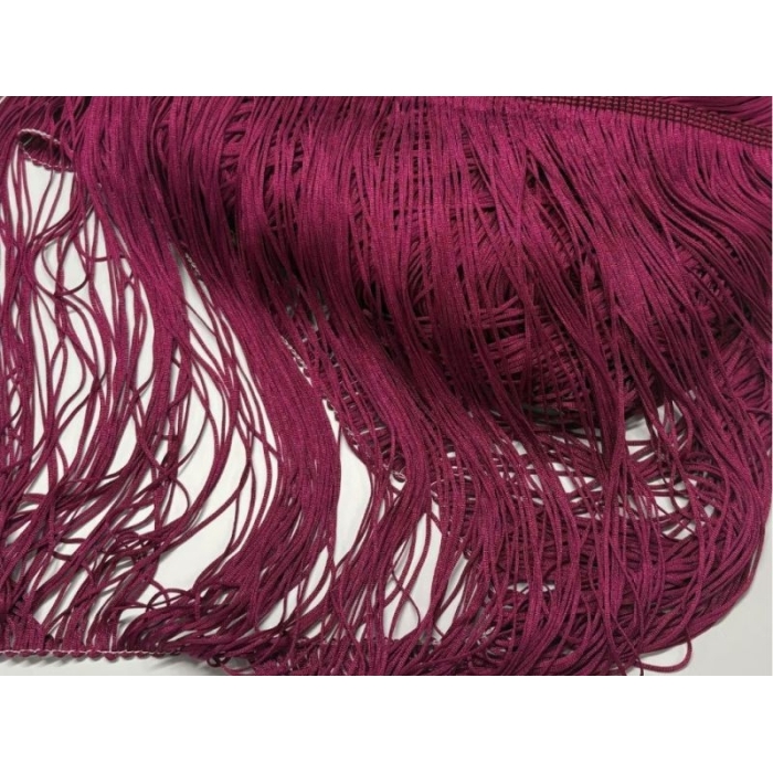 FRINGES DOUBLE LOOPED STRETCH wine