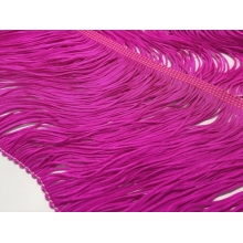 FRINGES DOUBLE LOOPED STRETCH electric pink FRINGES DOUBLE LOOPED STRETCH electric pink