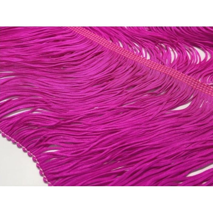 FRINGES DOUBLE LOOPED STRETCH electric pink FRINGES DOUBLE LOOPED STRETCH electric pink