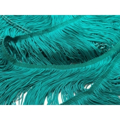 FRĘDZLE DOUBLE LOOPED STRETCH peacock blue