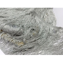FRĘDZLE DOUBLE LOOPED STRETCH silver FRĘDZLE DOUBLE LOOPED STRETCH silver