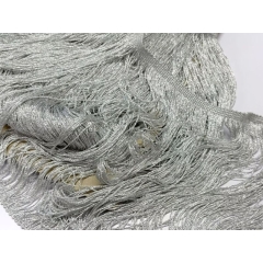 FRĘDZLE DOUBLE LOOPED STRETCH silver