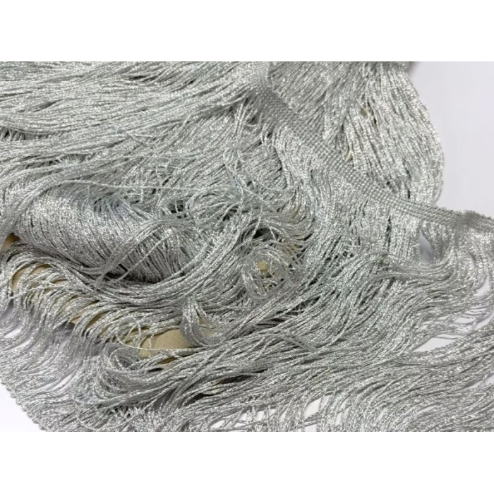 FRĘDZLE DOUBLE LOOPED STRETCH silver FRĘDZLE DOUBLE LOOPED STRETCH silver