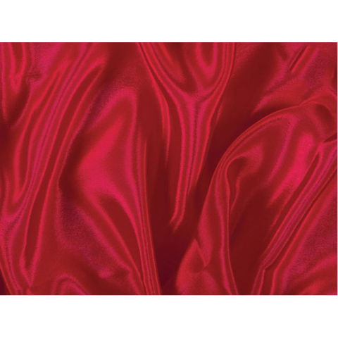 SATIN CHIFFON CHR red