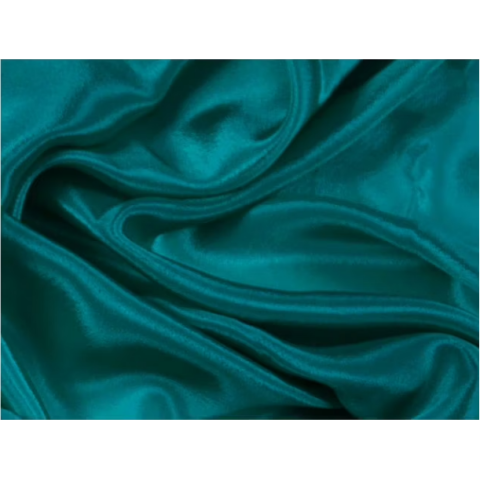 SATIN CHIFFON CHR blue zircon