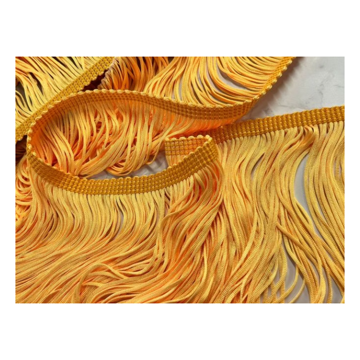 FRINGE CHRISANNE saffron