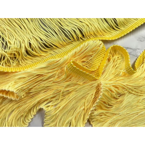 FRINGE CHRISANNE sassy yellow