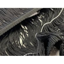 FRINGE CHRISANNE black