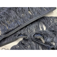 FRINGE CHRISANNE hematite
