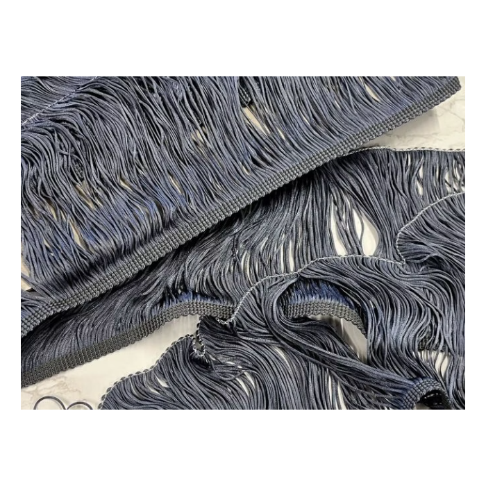 FRINGE CHRISANNE hematite