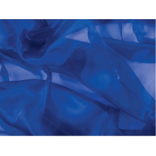 ORGANZA CHR cobalt