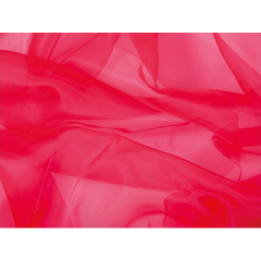 CRYSTAL ORGANZA CHR fluorescent red