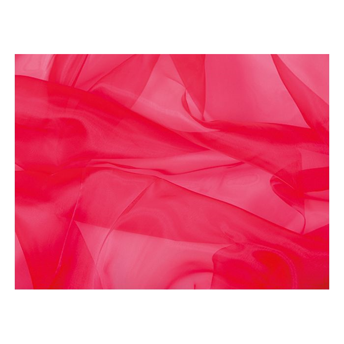 CRYSTAL ORGANZA CHR fluorescent red