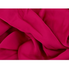 SATIN GEORGETTE cherry red