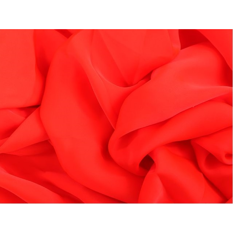 SATIN GEORGETTE tango flare