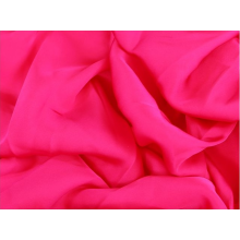 SATIN GEORGETTE pink tropicana