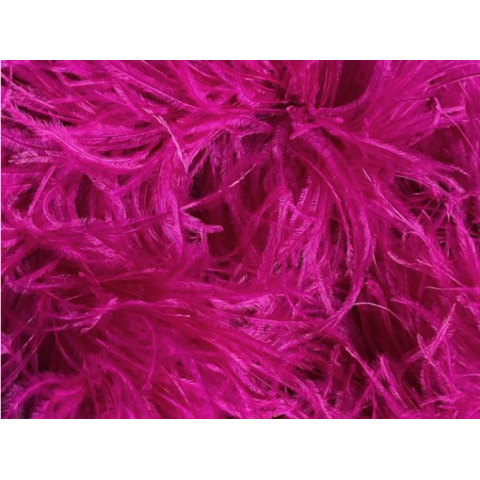 Feather Boa CHRISANNE fuchsia pink