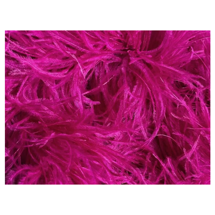 Feather Boa CHRISANNE fuchsia pink