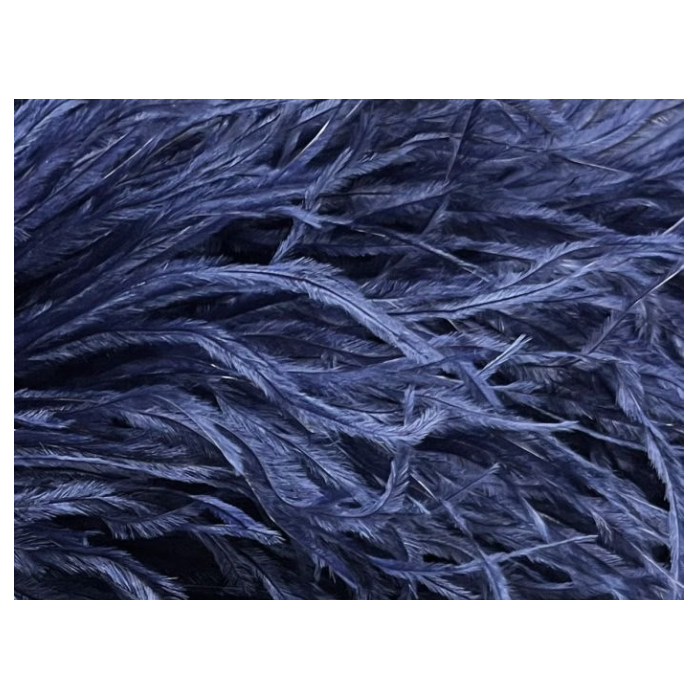 Feather Boa CHRISANNE midnight sky