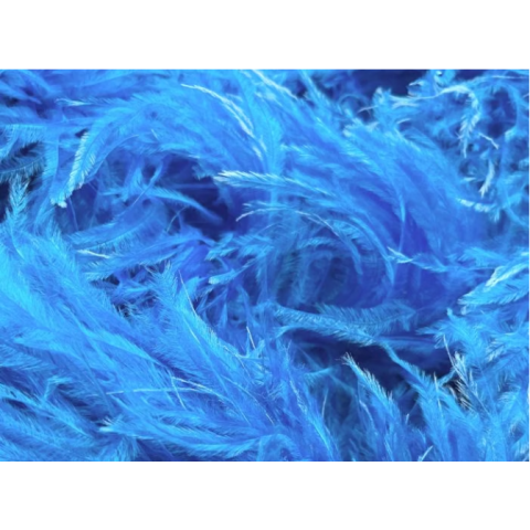 Feather Boa CHRISANNE electric blue