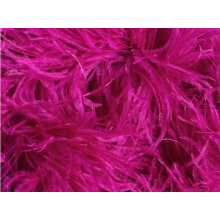 OSTRICH 4PLY BOA fuchsia pink