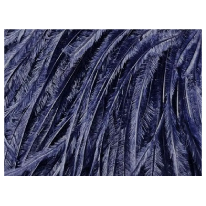 Feather Boa navy