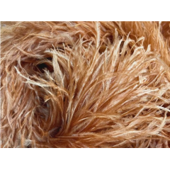 Feather boa cappuccino