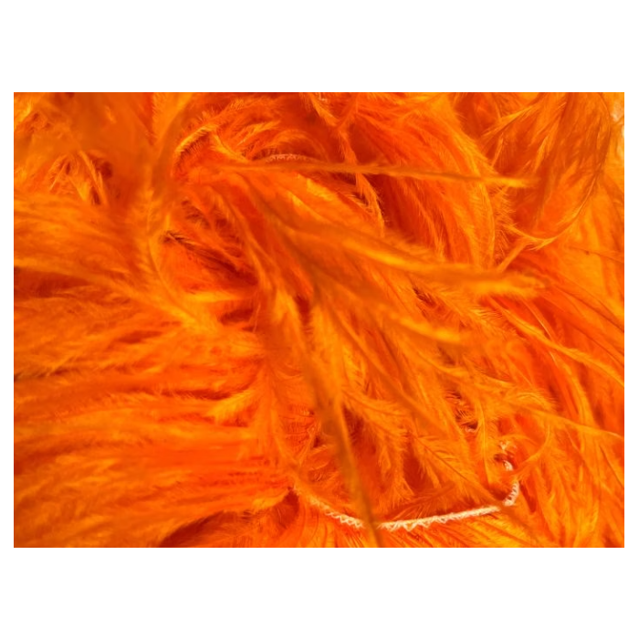 Feather Boa orange