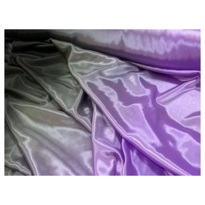 SATIN CHIFFON CIENIOWANY CHR lilac-black