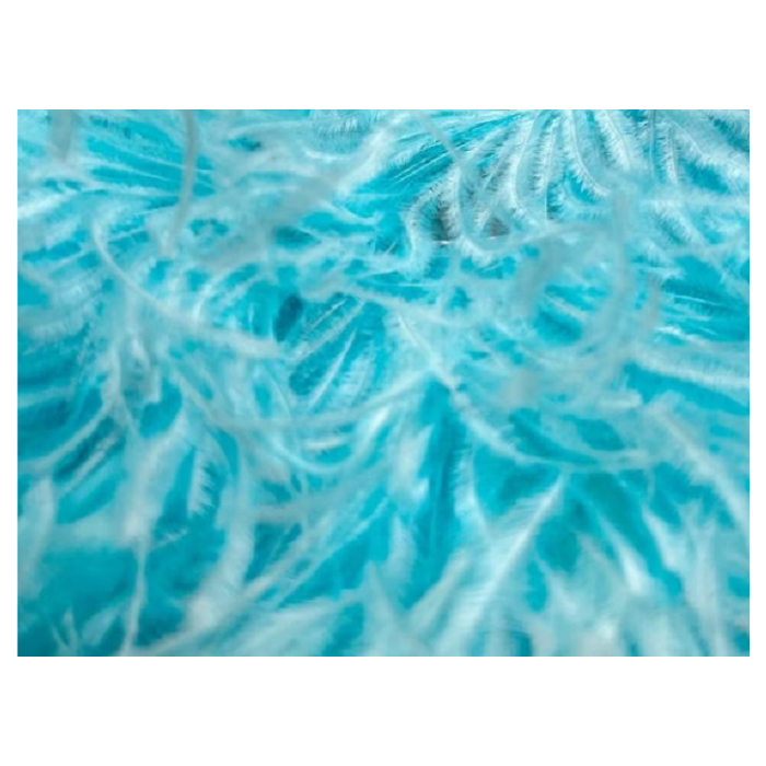 Feather Boa aqua