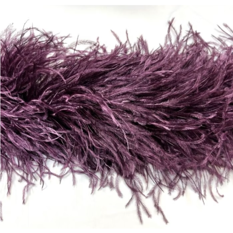 Feather Boa plum